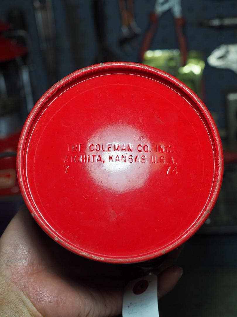 美品1974年7月 コールマン 200A ランタン (通称ブラックバルブ)t92