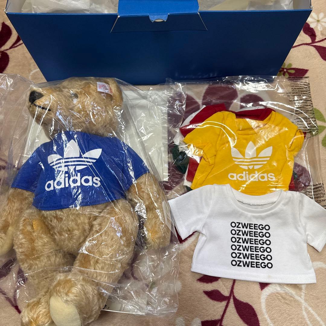 adidas シュタイフ テディベア 非売品