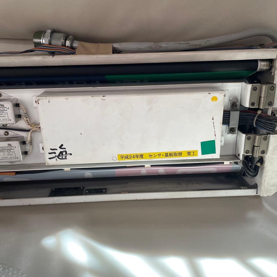 東武鉄道 10000型 側面方向幕付き行先表示機　鉄道　幕　部品