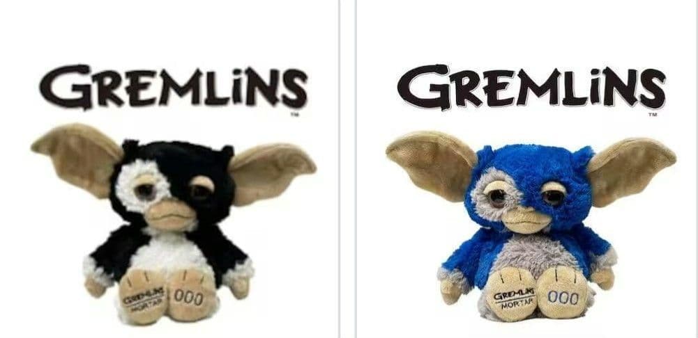 モータル グレムリン ギズモ ぬいぐるみ ブルー グレー シリアルナンバー入り