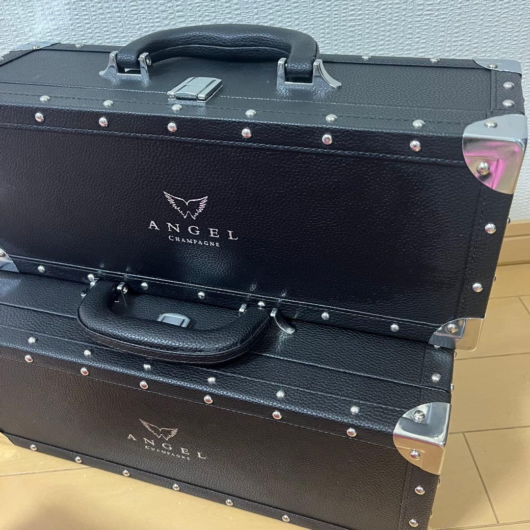 エンジェルシャンパン 空箱×4　フィリコ メタルエンジェルウィング×3