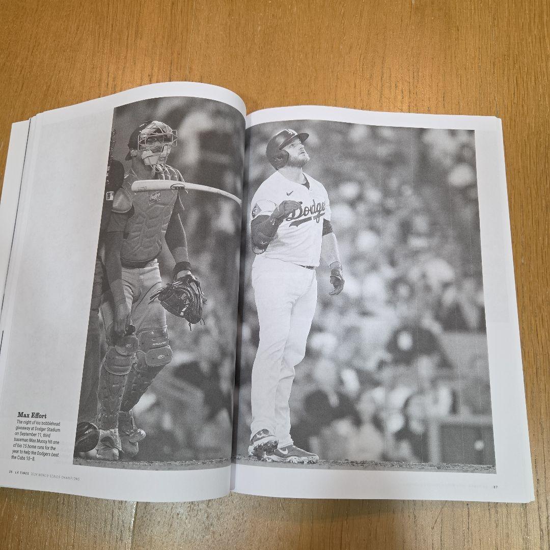 ドジャース　2024 、2025 ワールドシリーズ制覇記念号 &　日刊スポーツ