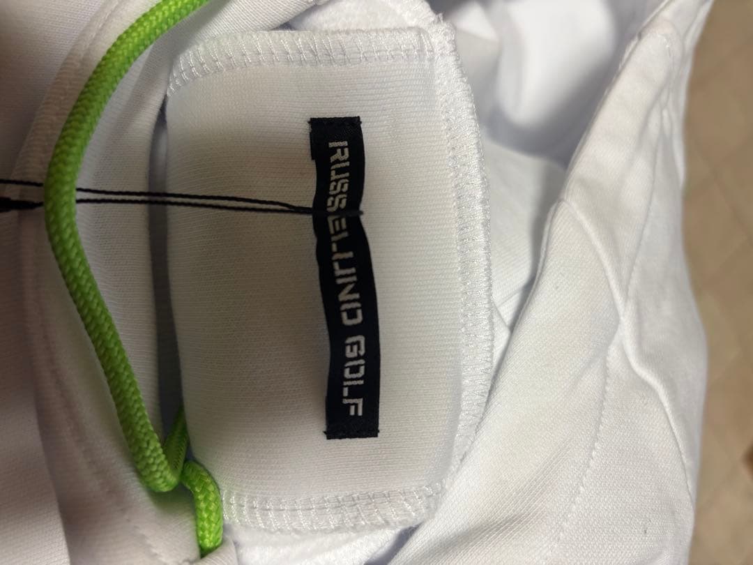 【新品・定価3.5万】ラッセルノ ゴルフ フーディー ホワイト 希少サイズ6