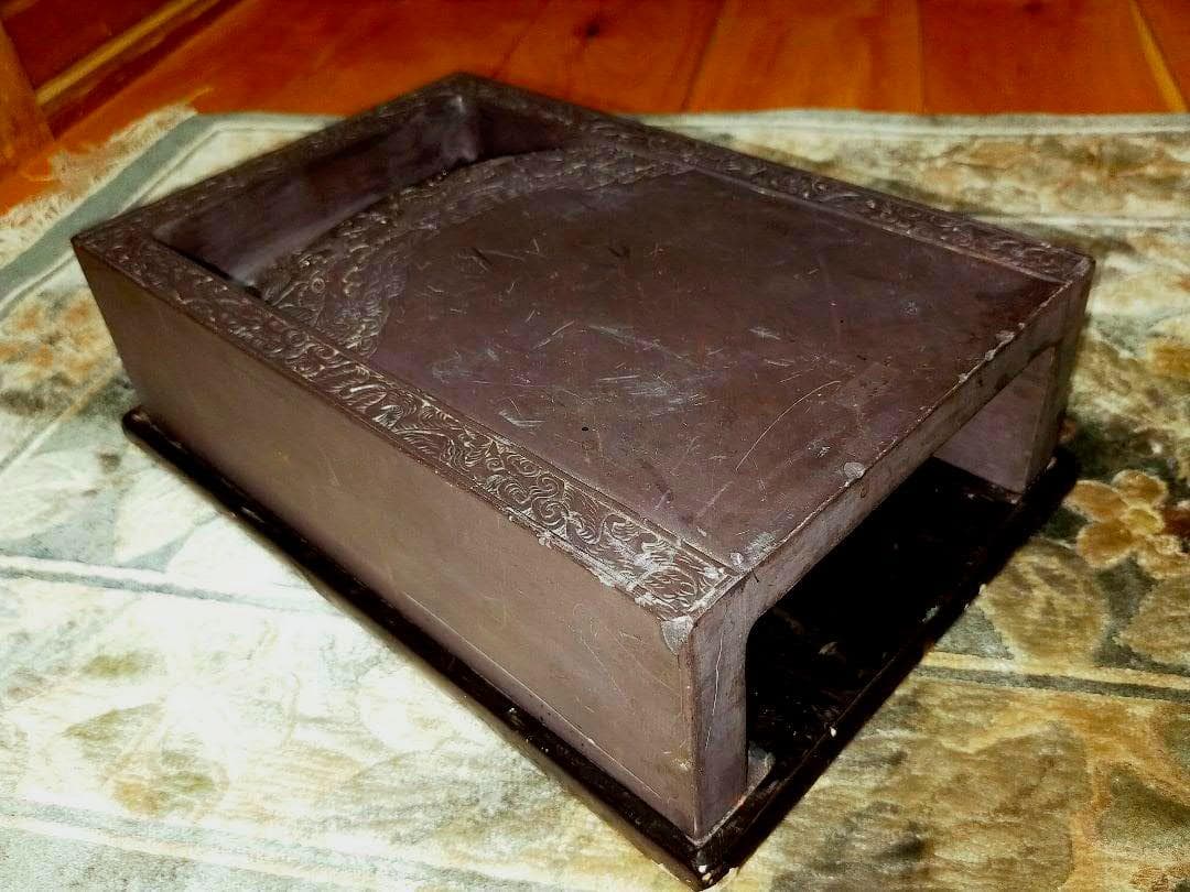 ♥中国　硯　太子硯　大型　８ｋｇ　古玩　骨董品