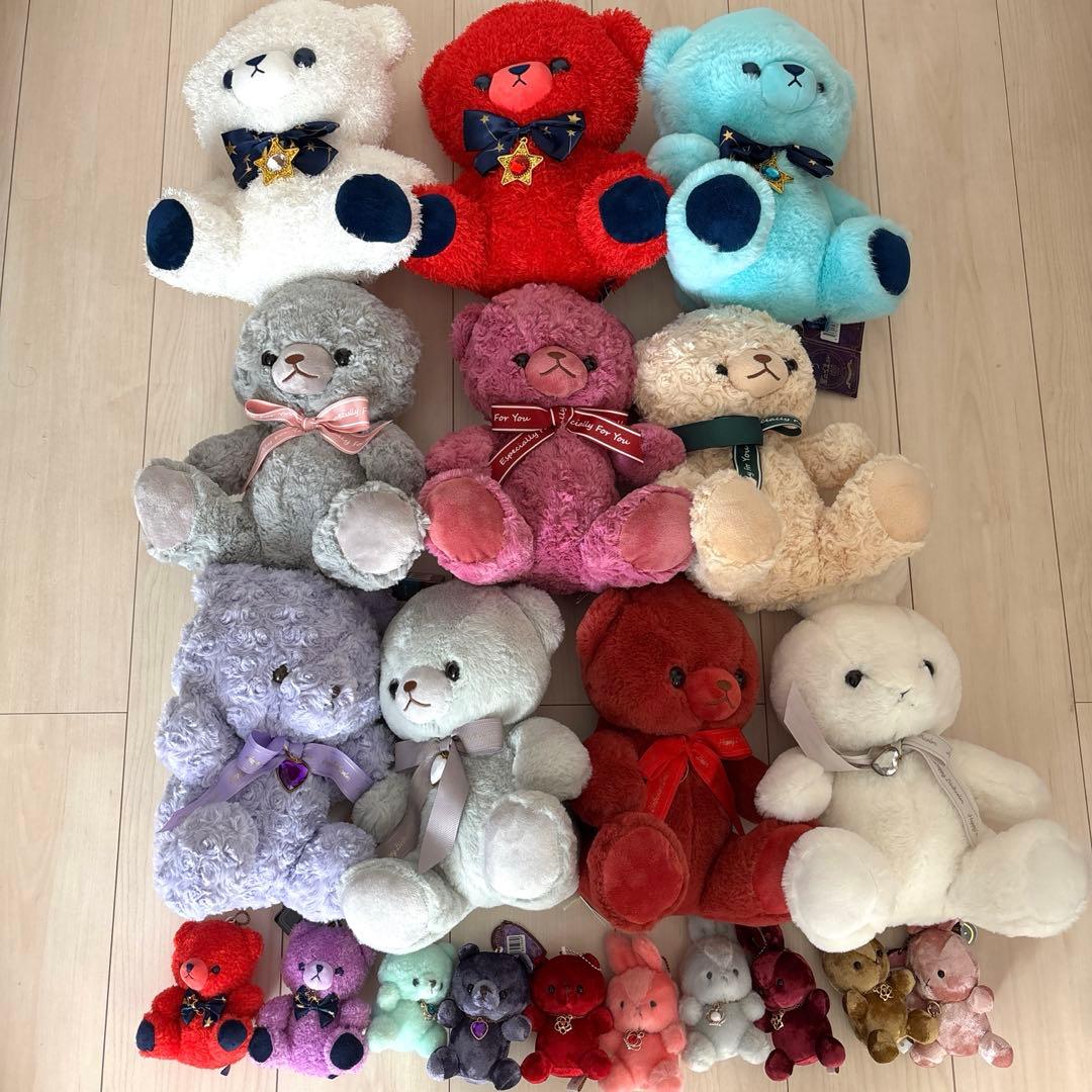 くま うさぎ ぬいぐるみ セット テディベア