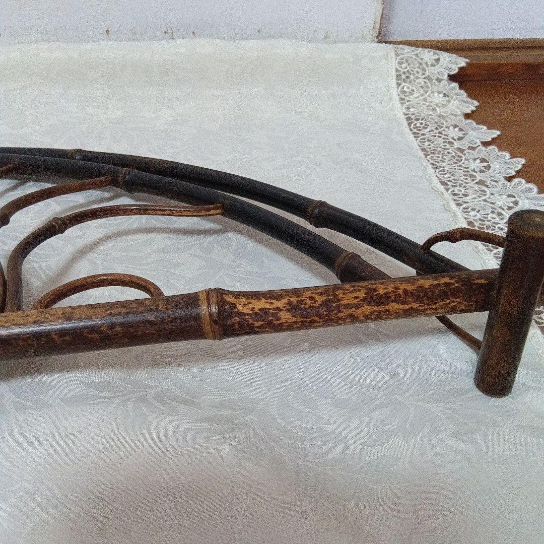 黒竹製　炉屏　氷烈組　煎茶道具