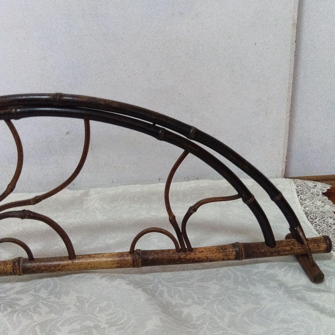 黒竹製　炉屏　氷烈組　煎茶道具