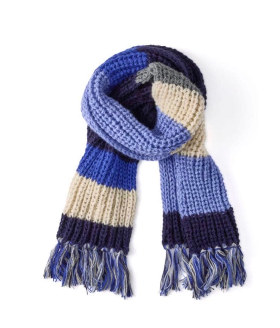 クロシェ マフラー トレカ付きです