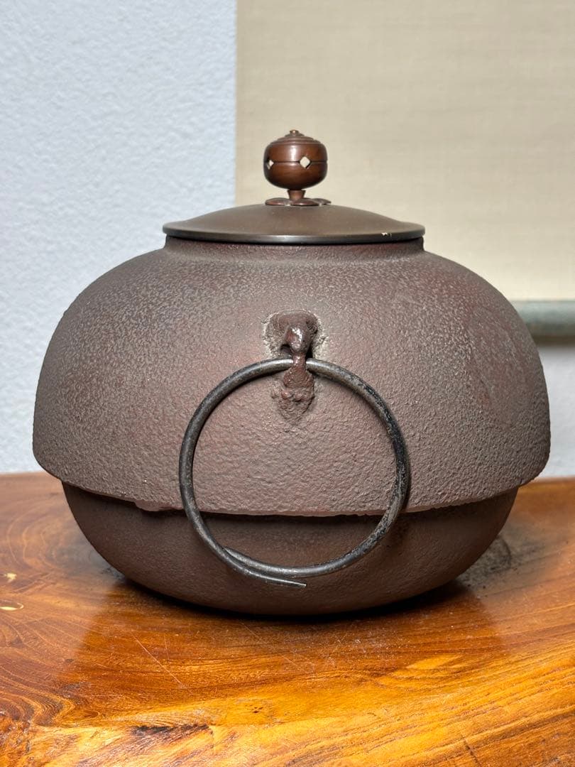龍面釜 龍面風炉 野々田炭型電熱器 一式 野々田商店 茶道具