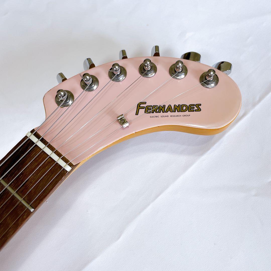 FERNANDES ZO-3　ピンク　エレキギター　フェルナンデス