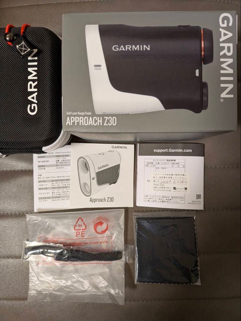 美品！GARMINゴルフ用距離計Approach Z30
