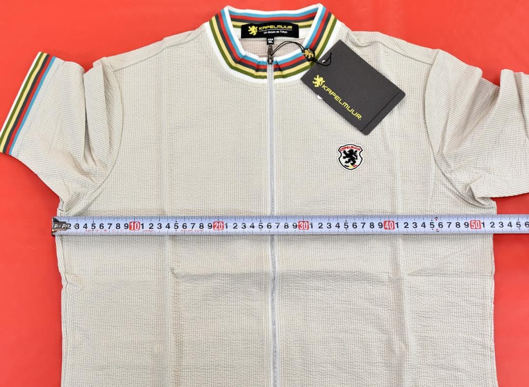 KAPELMUUR 半袖ジャージ kphs1048 size:WL グレー