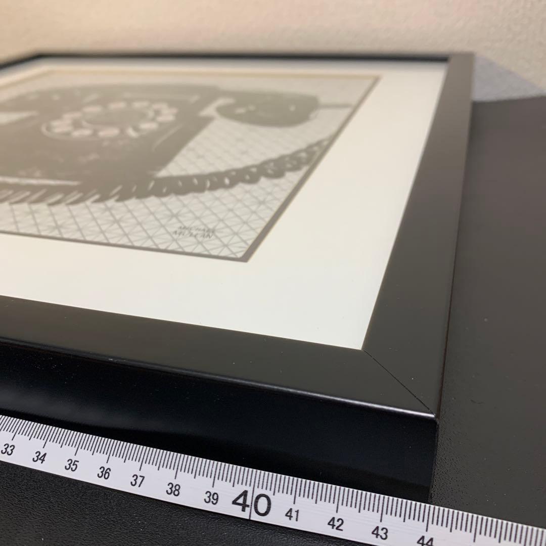 \"Vintage Analog Phone\" Michael Mullan額装