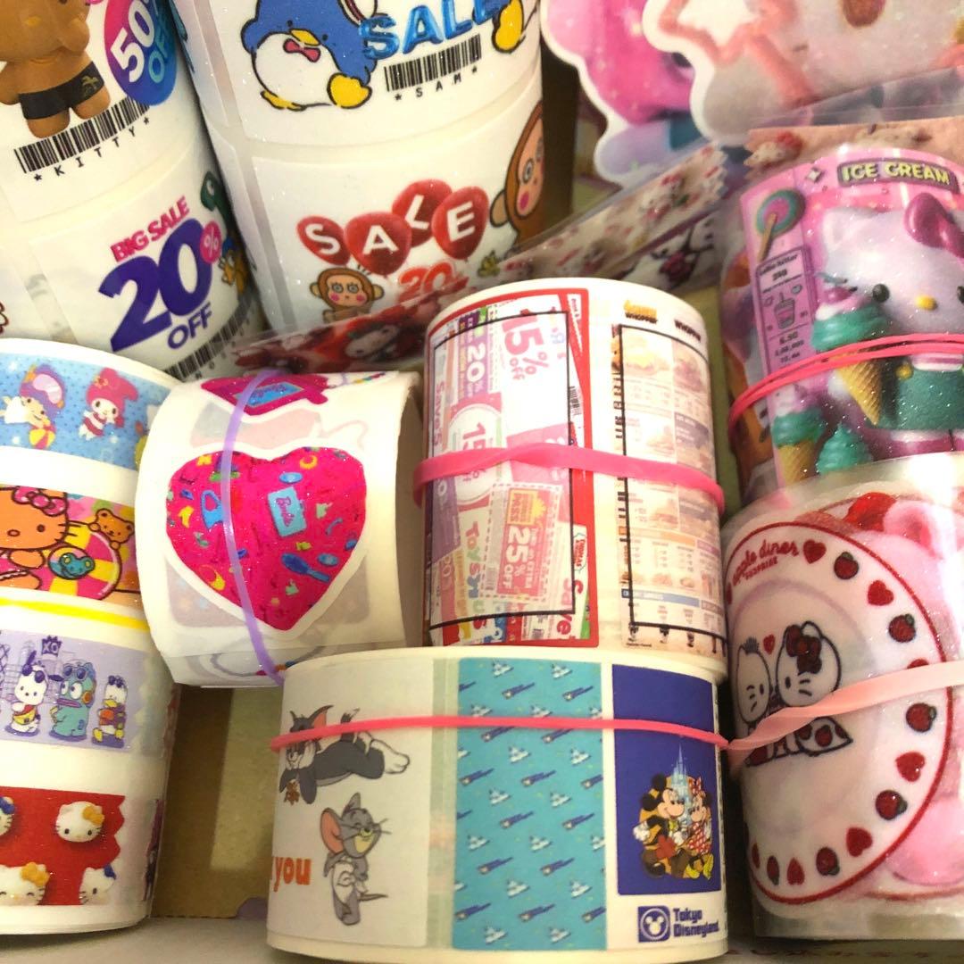 アメキャラ　ロールシールセット【中古】ホロメモ