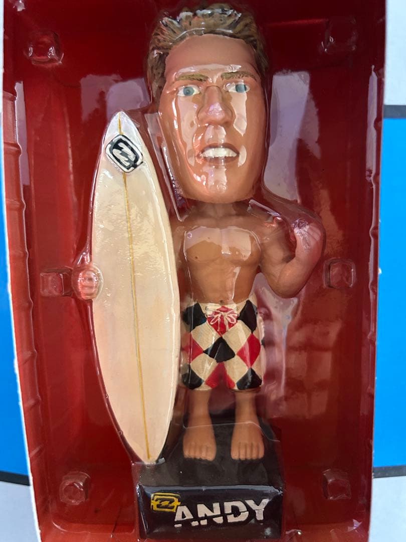 アンディ アイアンズ フィギュア サーフィン Bobbles USA 新品未使用