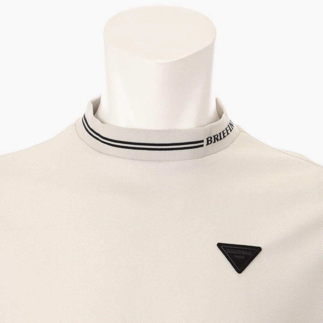 【新品・タグ付き】BRIEFING メンズ モックネック ベージュ Ｍサイズ