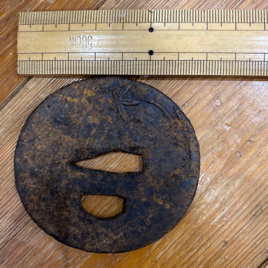 鍔(つば) 鉄製 3枚セット