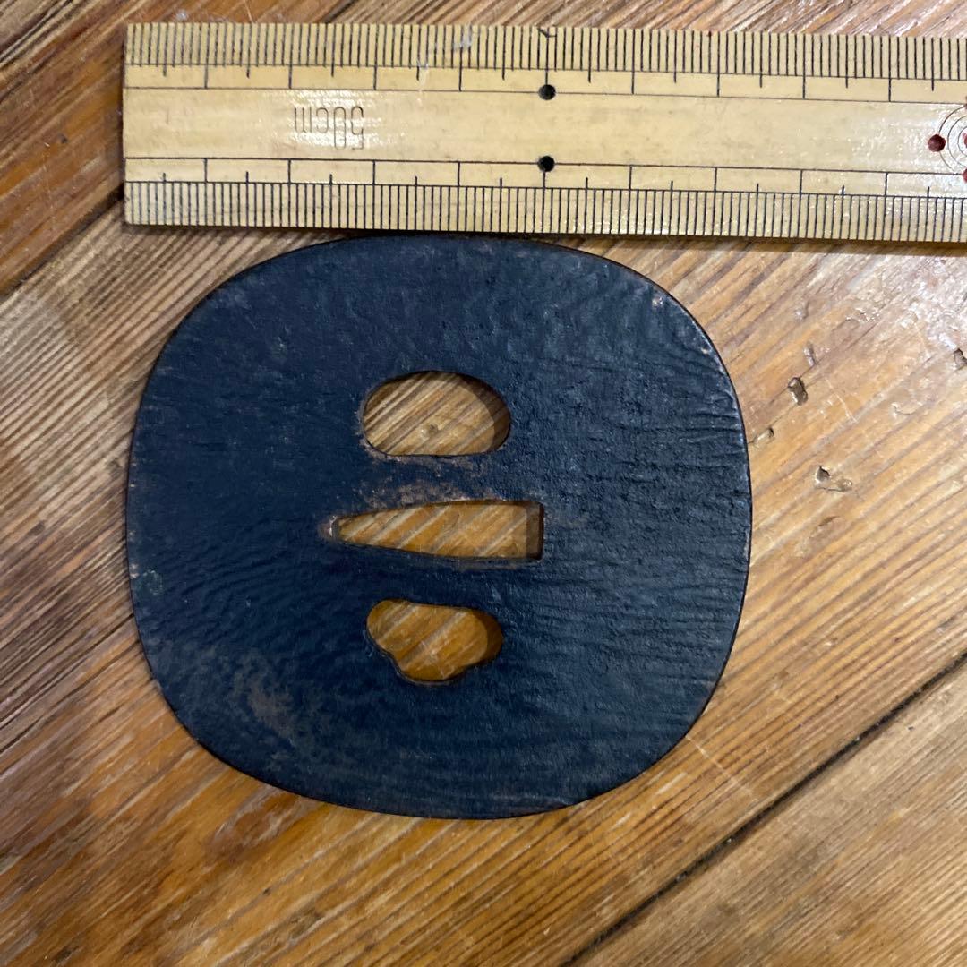 鍔(つば) 鉄製 3枚セット