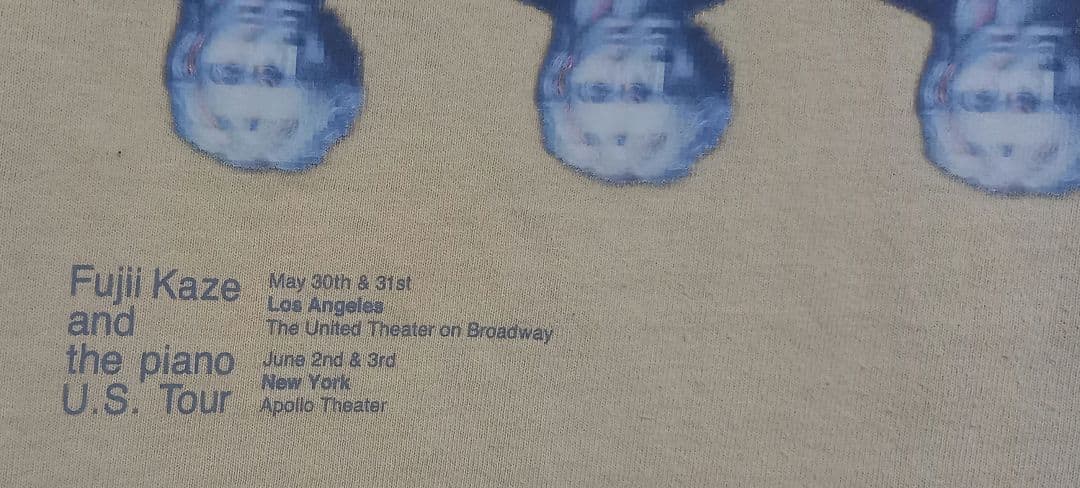 Fujii Kaze 藤井風 USツアー Tシャツ Mサイズ