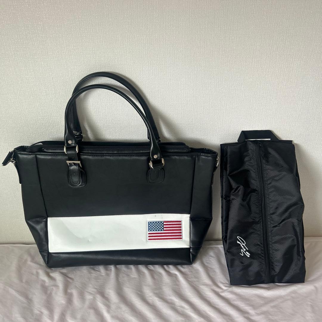 T-MAC ゴルフバッグ ブラック　キャディバック　ロッカーバック　大きいカバン