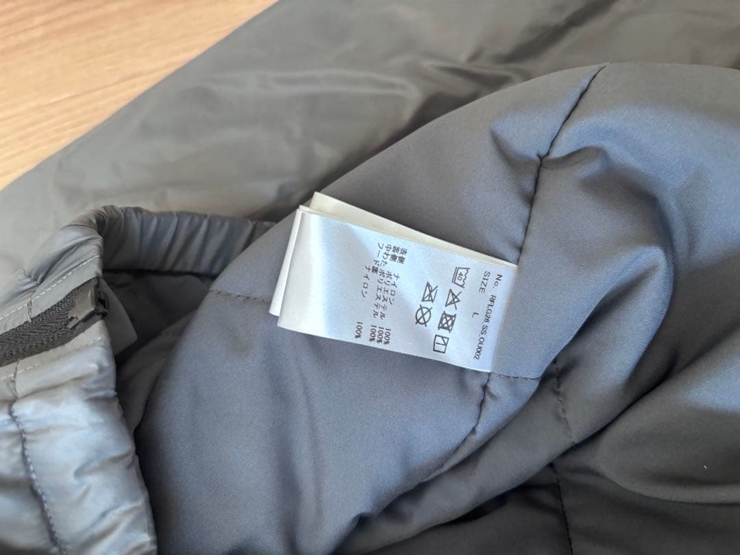 RUFFLOG ライトフーディージャケット　2026春夏新作　ラフロッグ　L