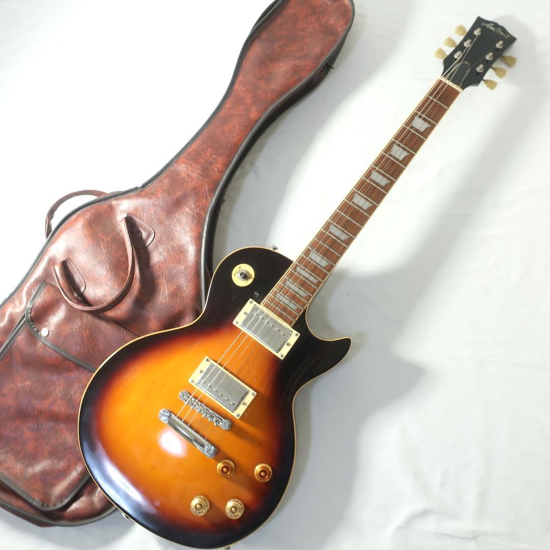 Aria ProⅡ レスポールタイプ エレキギター ケース付 セットネック