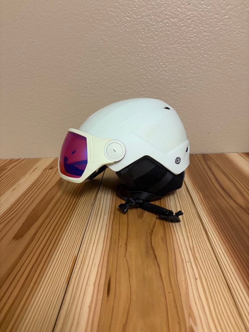 サロモン　バイザーヘルメット　レディース