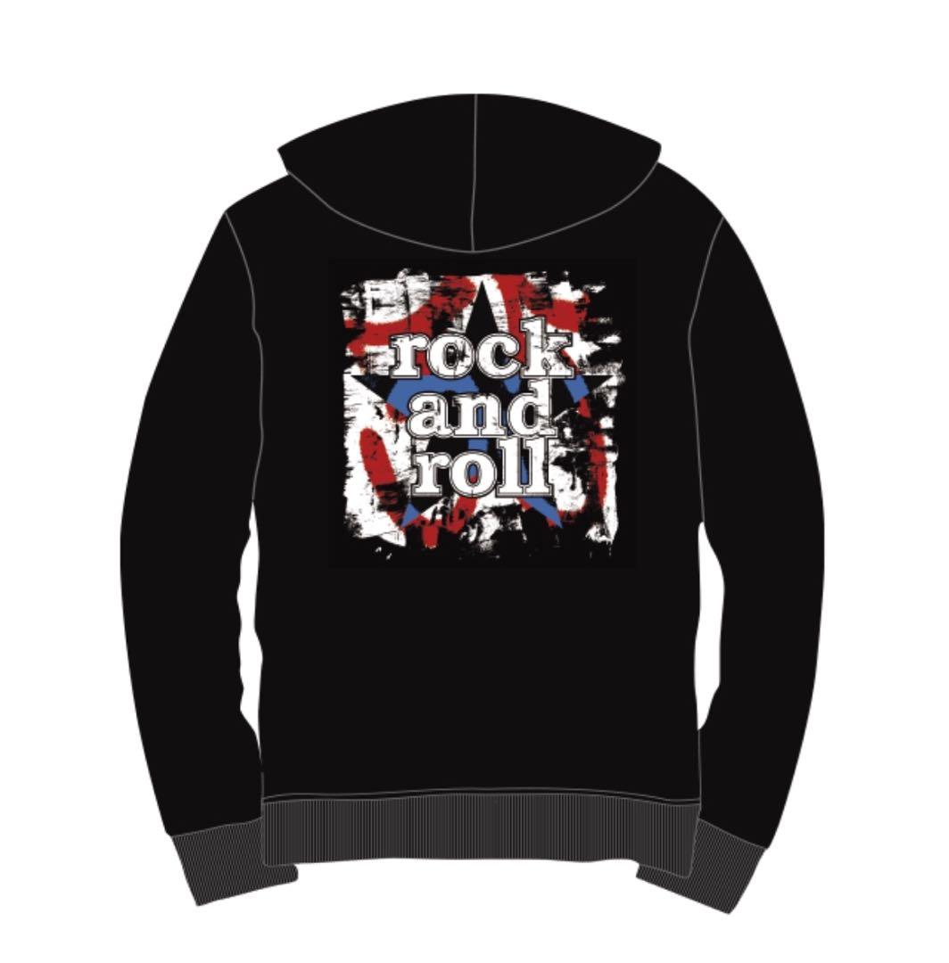 B'z STARS プルオーバーパーカー ブラック(L)