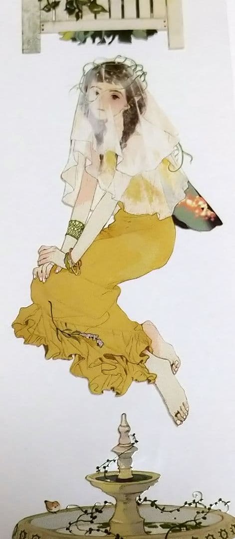 J652＃秘境(PET)talkness切り売り海外人物マステ女の子