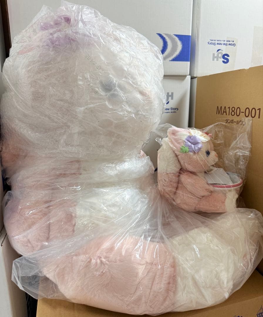 専用　上海ディズニー　特大100cm Lサイズリーナベルぬいぐるみ