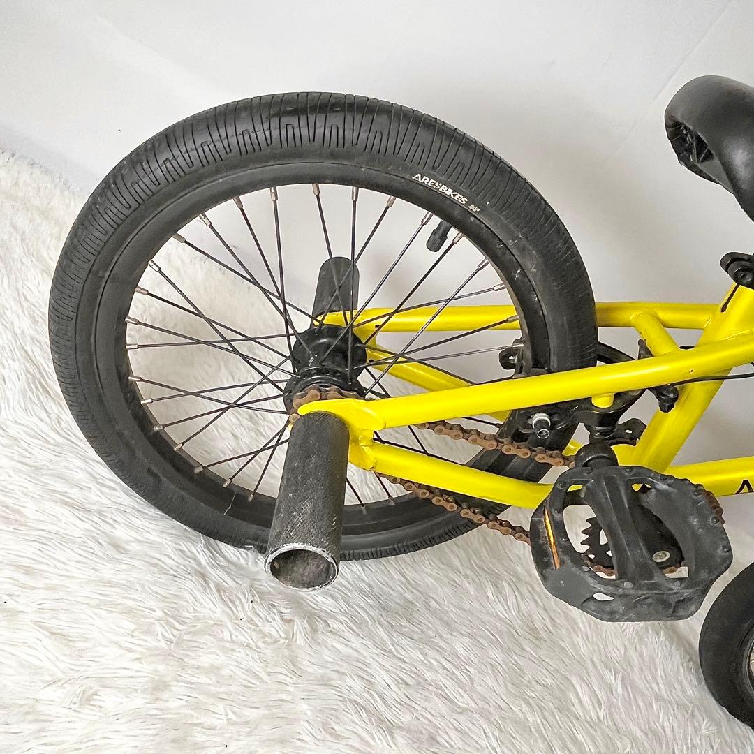 【良品】ARESBIKES STN BMX 16インチ イエロー 自転車