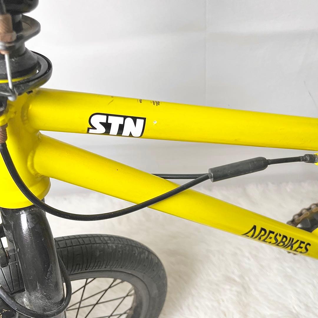 【良品】ARESBIKES STN BMX 16インチ イエロー 自転車