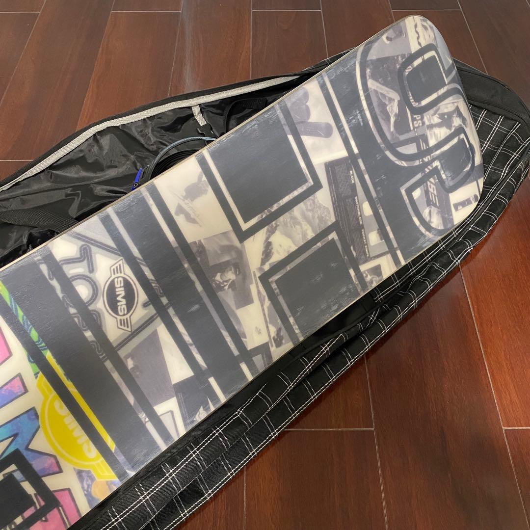 SIMS FLOW スノーボードセット　BOAタイプ　リアエントリー