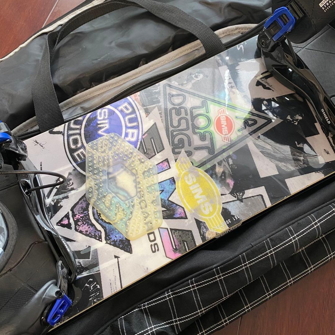 SIMS FLOW スノーボードセット　BOAタイプ　リアエントリー