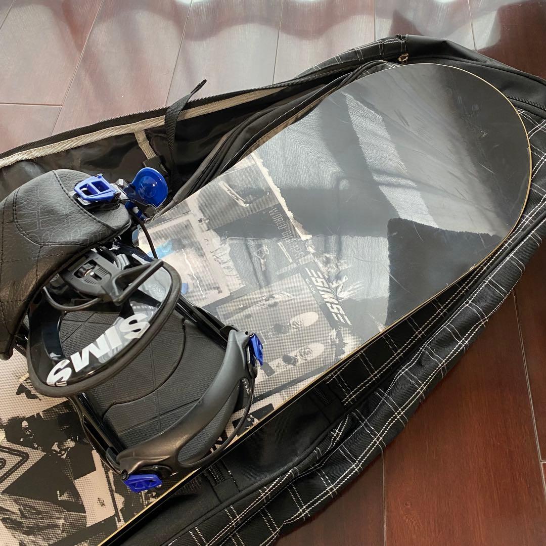 SIMS FLOW スノーボードセット　BOAタイプ　リアエントリー