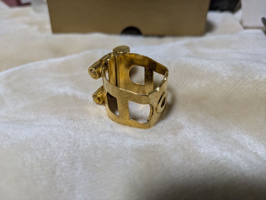 テナーサックスマウスピース　オットーリンクメタル6☆　WSリガチャーつき