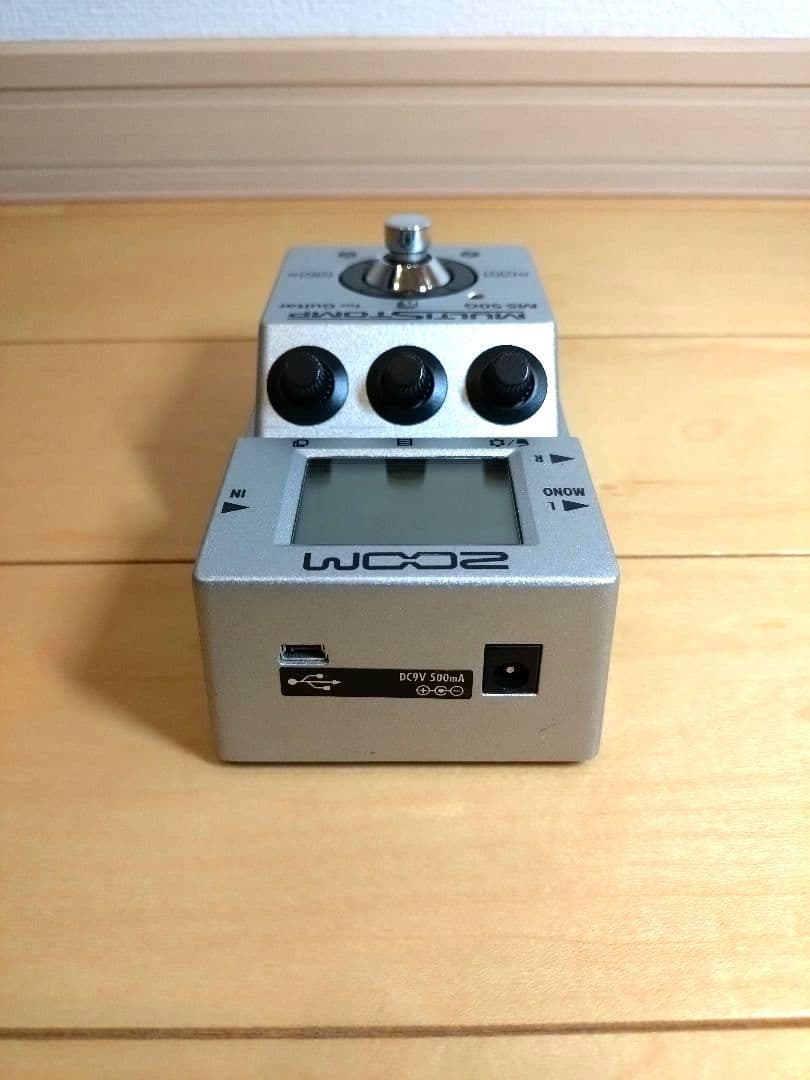 ZOOM MULTISTOMP MS-50G エフェクター　ACアダプター付