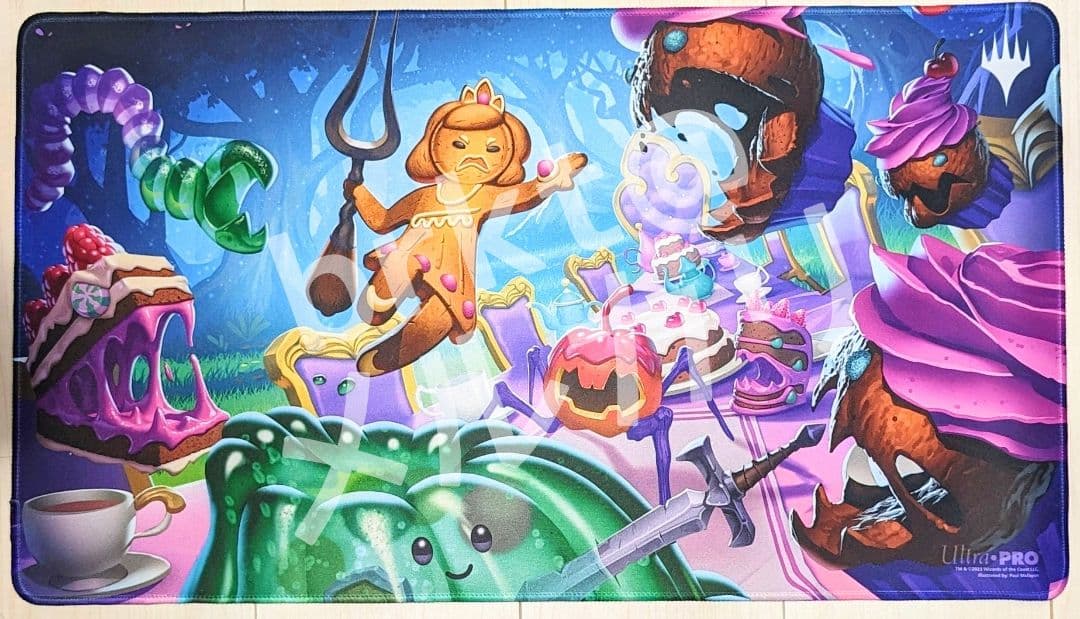 【未使用】エルドレインの森　Food Fight　ジンジャー卿　プレイマット