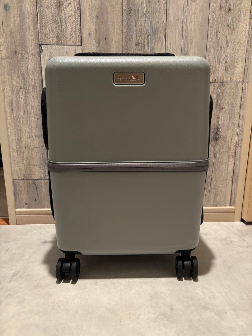 PETICO ペットキャリー Mサイズ グレー　②