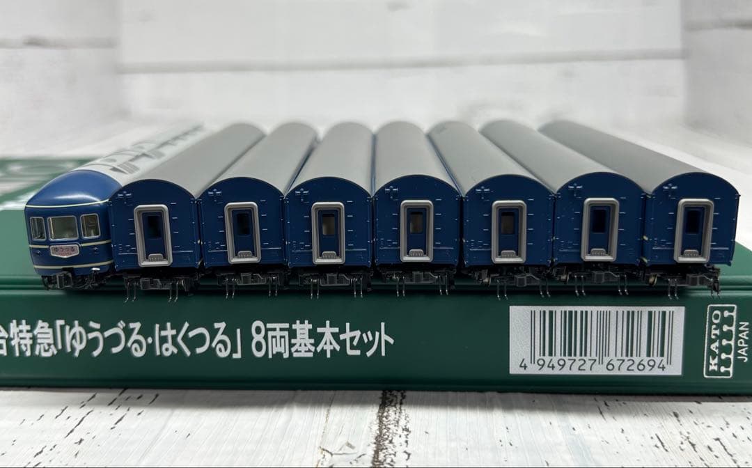 KATO 10-1518 20系寝台特急「ゆうづる・はくつる」8両基本セット
