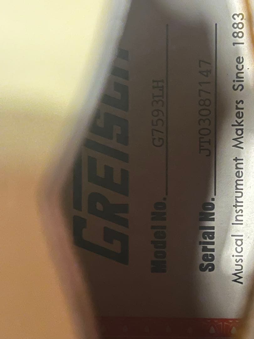 s*s様 GRETSCH G7593LH ホワイトファルコン 2003 Left