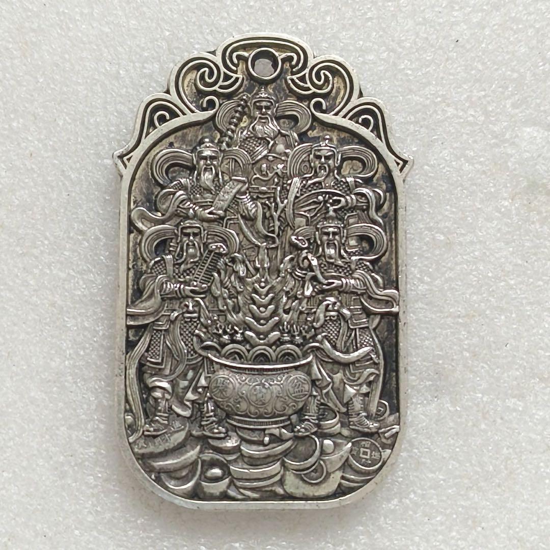 五路財神 招財進寶 金運 お守り  古銭風 風水グッズ 護符 縁起物