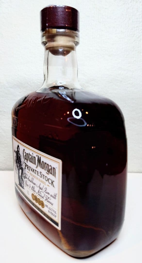 キャプテンモルガン★プライベートストック★1000ml★品薄★箱無し★ラム★終売