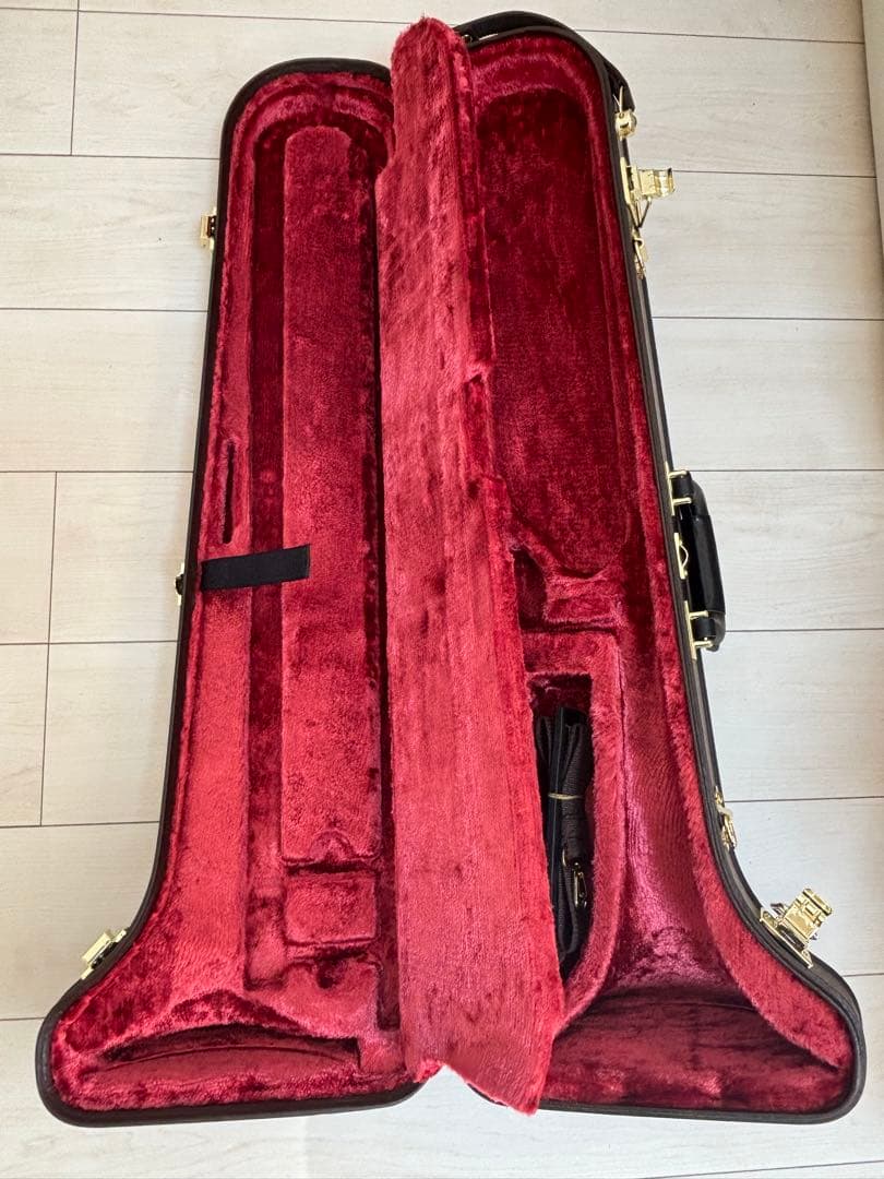 ★極美品★YAMAHA Xeno純正トロンボーンケース SLC-88US（茶）
