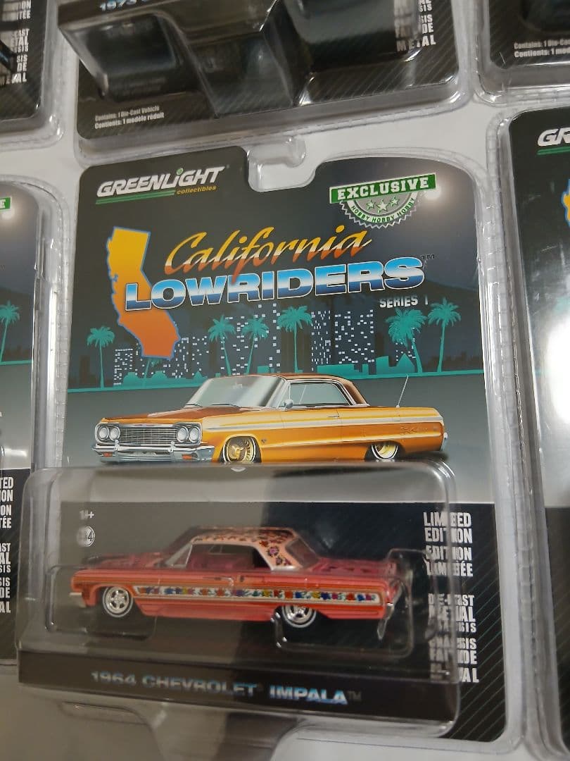 グリーンライト　ローライダー　serles1 6台セット　未開封