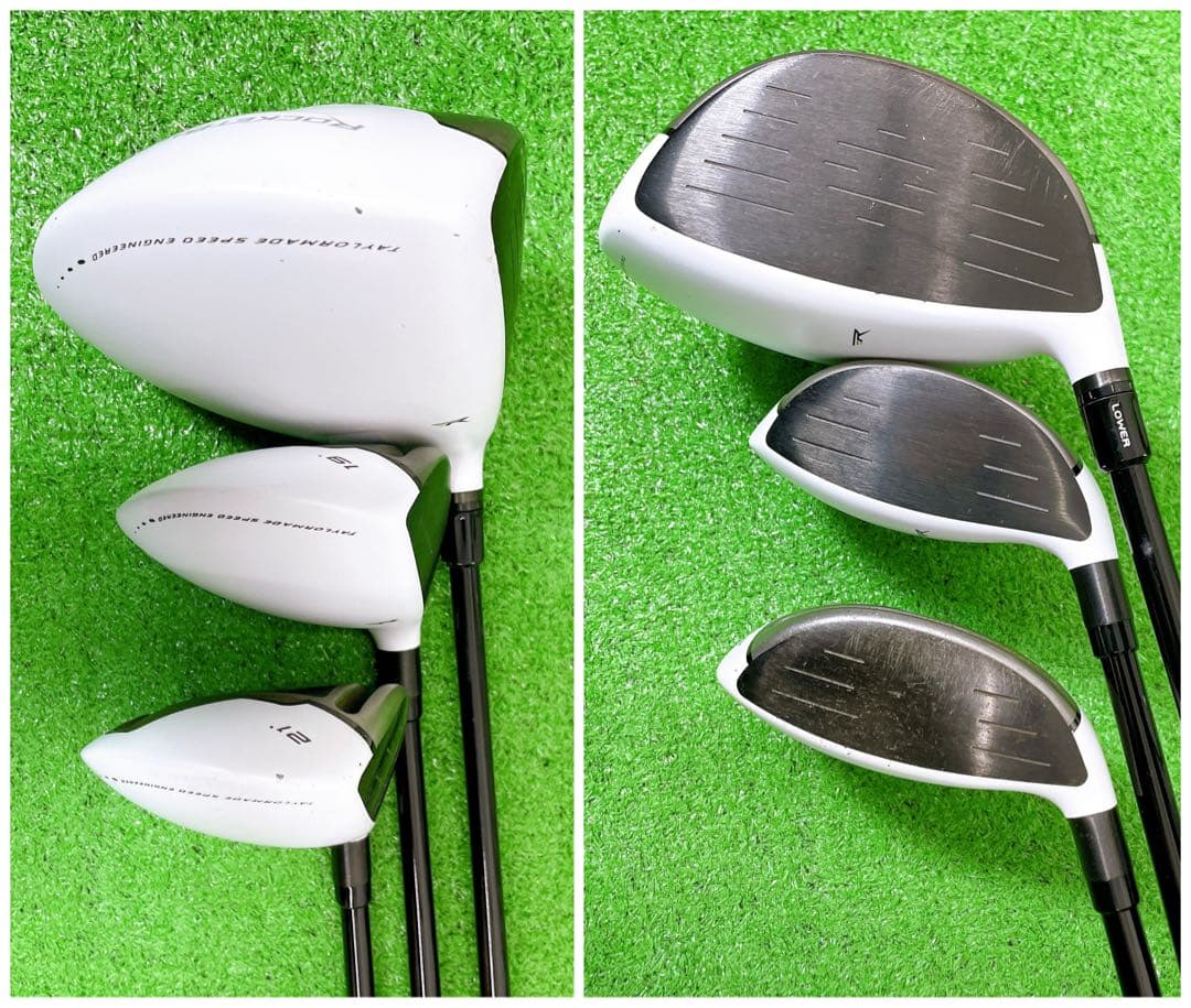 レフティ テーラーメイド RBZ RSi1 ゴルフセット　新品ジャックバニー