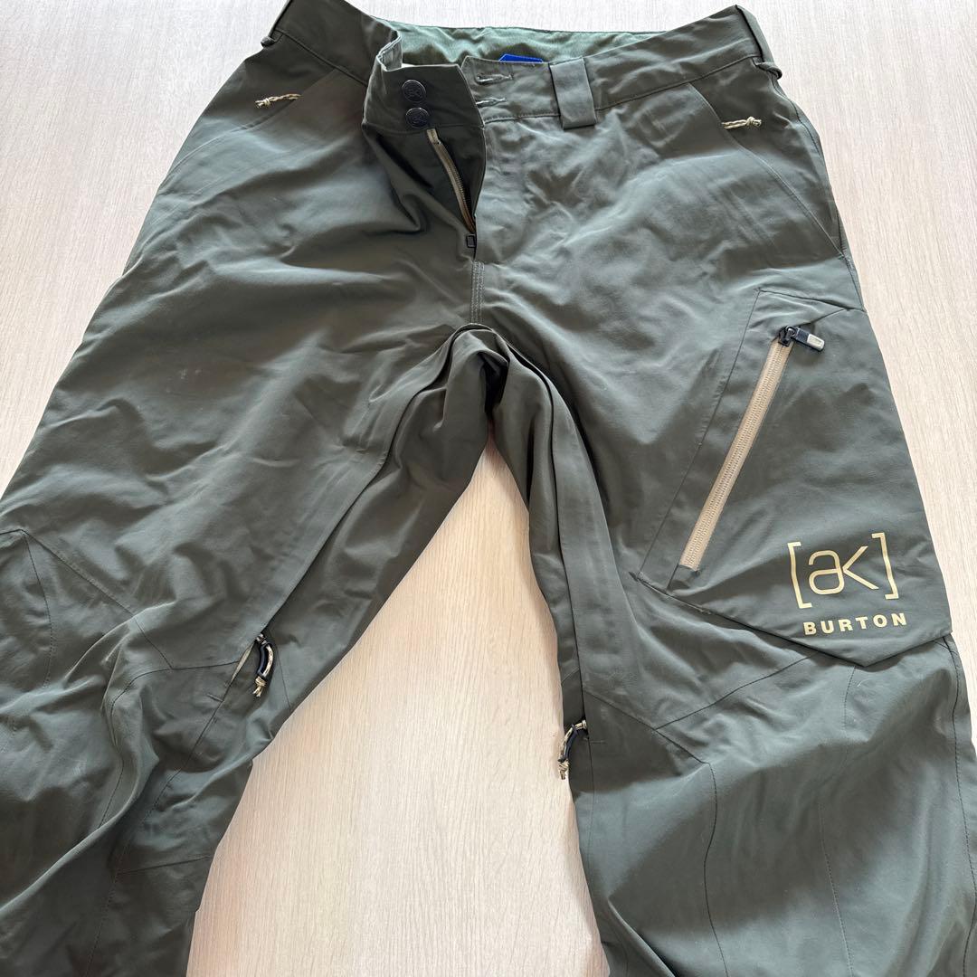 BURTON [ak] スキーウェア オリーブグリーン上下