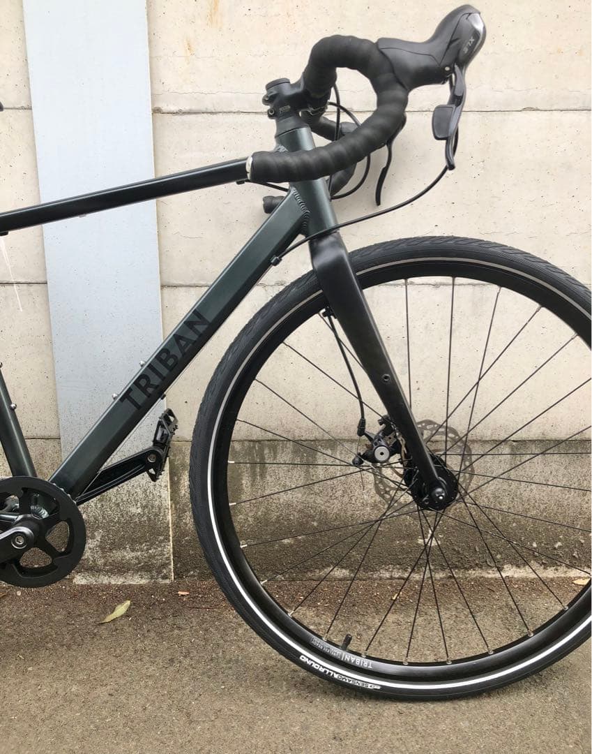 【新古品】デカトロン　トリバン RC120 10速　ロードバイク　CT480mm