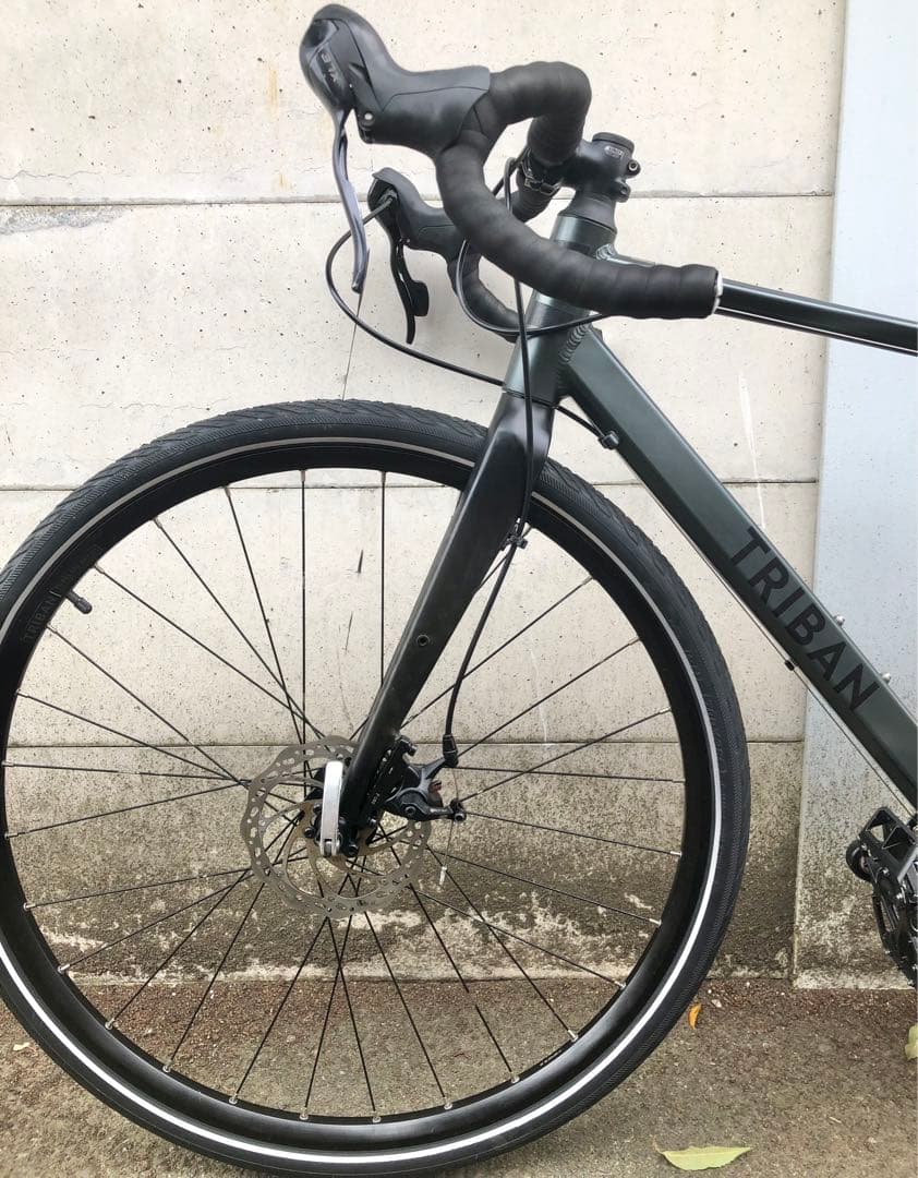 【新古品】デカトロン　トリバン RC120 10速　ロードバイク　CT480mm