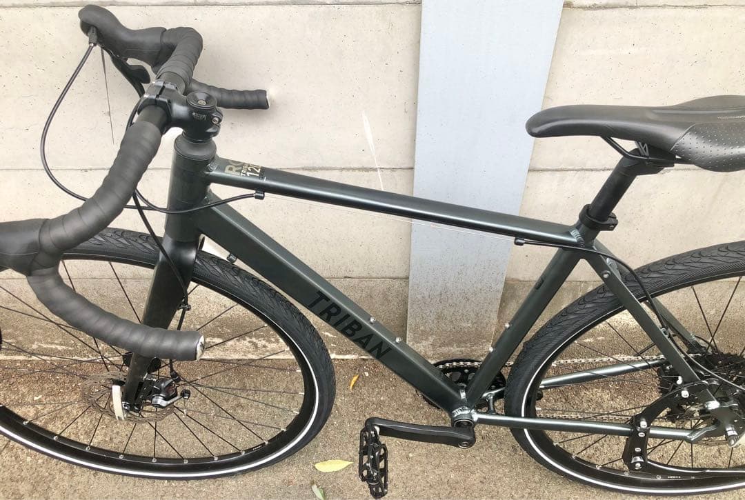 【新古品】デカトロン　トリバン RC120 10速　ロードバイク　CT480mm